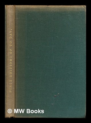 Item #314831 First editions of to-day and how to tell them / by H.S. Boutell. H. S. Boutell,...