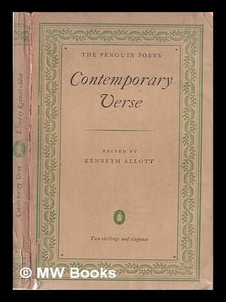 Item #315528 The Penguin book of contemporary verse / selected with an introduction and notes by...
