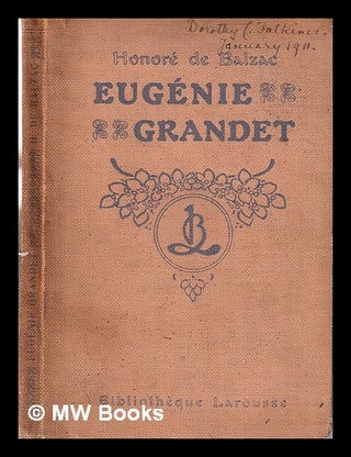 Item #315618 Eugénie Grandet / Honoré de Balzac. Honoré de Balzac