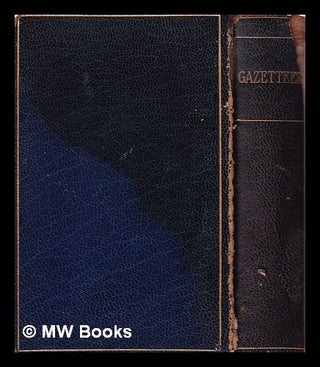 Item #317007 Asprey's reference library: Asprey's Gazetteer of the World. Asprey, Co. Ltd