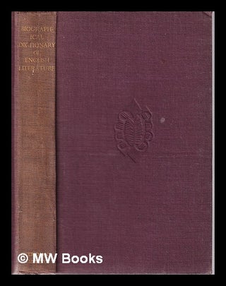 Item #317603 Biographical Dictionary of English Literature/ by John W. Cousin. D. C. Browning,...