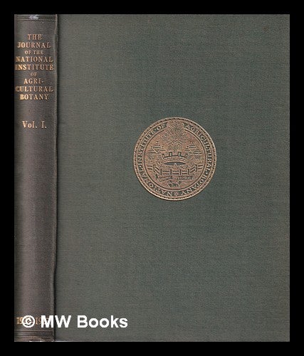Item #317730 Journal of the National Institute of Agricultural Botany/ Vol 1 & 2; 1922-1930. National Institute of Agricultural Botany.