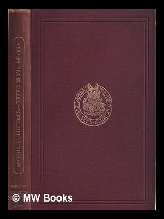 Item #319687 Allegations for marriage licences issued by the vicar-general of the Archbishop of...