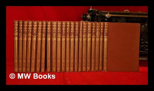 Item #319799 The works of Sir Walter Scott / 21 volumes. Walter Scott.