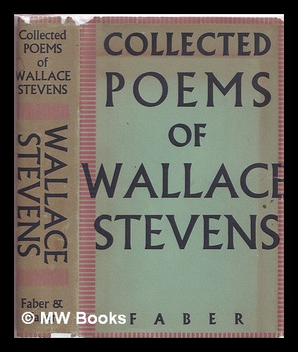 Item #320446 The collected poems of Wallace Stevens. Wallace Stevens.