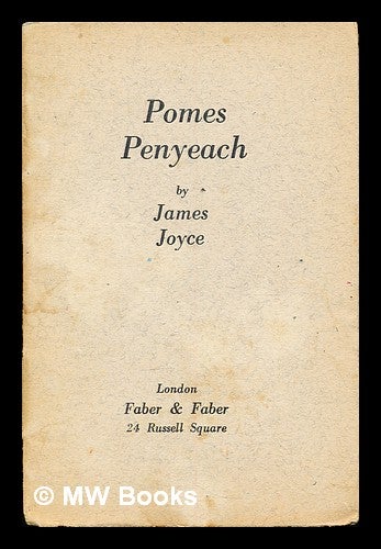 Item #320977 Pomes penyeach / by James Joyce. James Joyce.