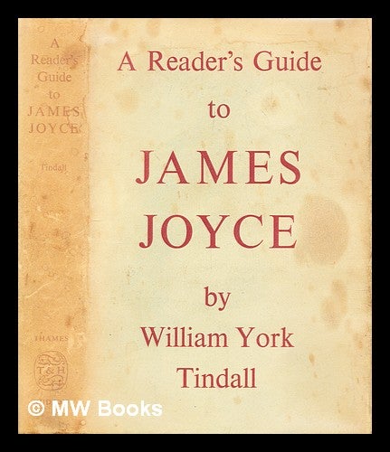 Item #321065 A Reader's Guide to James Joyce / William York Tindall. William York Tindall.