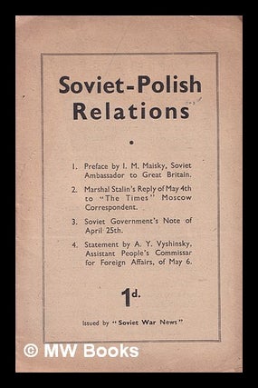 Item #325258 Soviet-Polish relations. Soviet War News