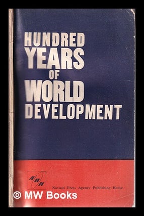 Item #325431 Hundred years of world development and urgent problems of international...