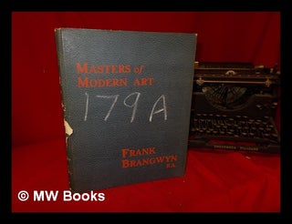 Item #329218 Frank Brangwyn, R.A. An essay. With ... illustrations. Frank Tis pseud. . Brangwyn,...
