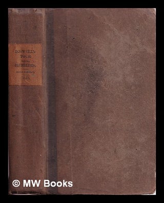 Item #329805 The journal of a tour to the Hebrides with Samuel Johnson ... from the London...