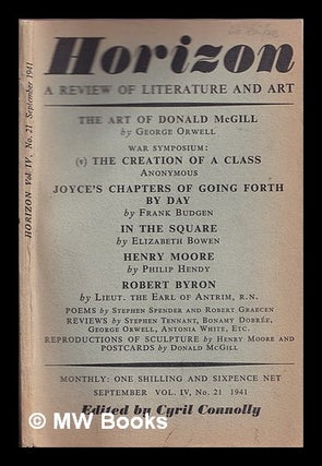 Item #331652 Horizon : a review of literature and art [Vol 4, No21]. Cyril Connolly