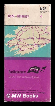 Item #332149 Bartholomew's revised quarter inch map of Ireland sheet 4 Cork - Killarney....