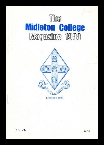 Item #333033 The Midleton College Magazine 1988. M. O. Lyons.