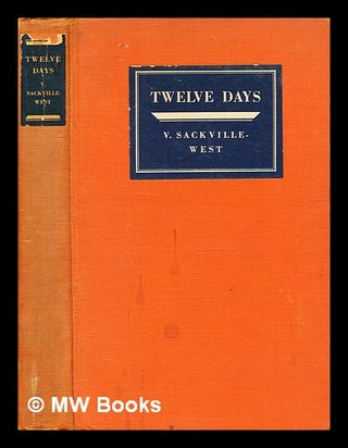 Item #334099 Twelve days; an account of a journey across the Bakhtiari Mountains in south-western...