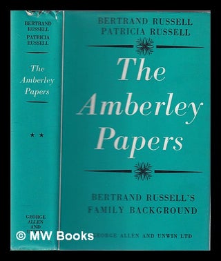 Item #334508 The Amberley papers. Vol.2 : the letters and diaries of Lord and Lady Amberley /...