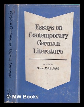 Item #334571 German men of letters. Volume IV Essays on contemporary German literature / edited...