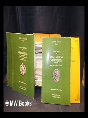 Item #336109 Archive/ private collection of approx. 40 Numismatic sale catalogues including the...