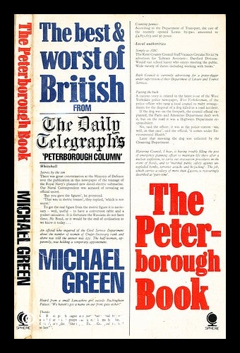 Item #336918 The Peterborough book / Michael Green. Michael Green, b. 1927.