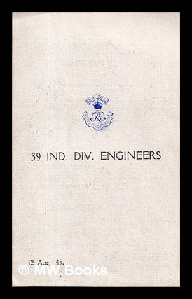Item #338113 39 IND. DIV Engineers: Porgramme of Events. 39 Ind Div Engineers