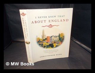 Item #338857 I never knew that about England / Christopher Winn. Chris Winn, 1958