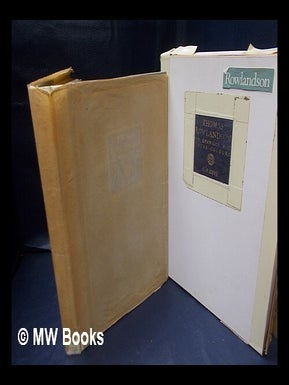 Item #338860 Thomas Rowlandson : his drawing and water-colours / A. P. Oppé ; edited by Geoffrey...
