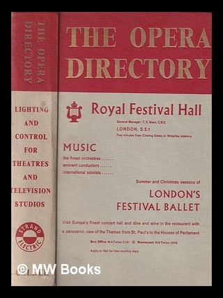 The opera directory. Anne Ross.