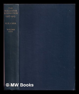Item #343188 The Bolshevik Revolution 1917-1923 Vol.1. / Edward Hallett Carr. Edward Hallett Carr