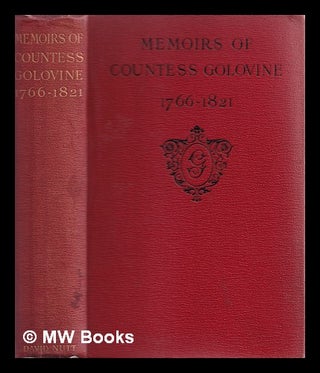 Item #343273 Memoirs of Countess Golovine, a lady at the court of Catherine II / translated from...