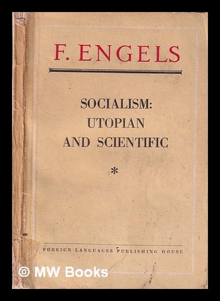 Item #347903 Socialism, utopian and scientific / Frederick Engels. Friedrich Engels
