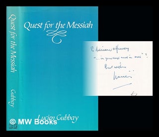 Item #350144 Quest for the Messiah. Lucien Gubbay, 1931