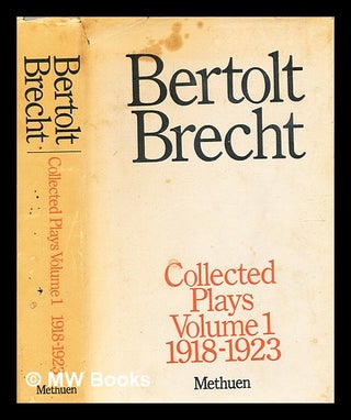 Item #350815 Bertolt Brecht collected plays. Vol.1 / edited by John Willett and Ralph Manheim ;...