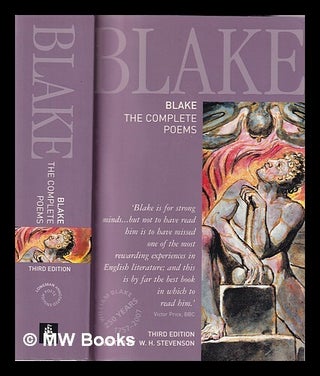 Item #351703 The complete poems / Blake; edited by W.H. Stevenson. William Blake
