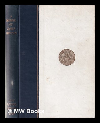 Item #352245 A memoir of James Trevenen / edited by Christopher Lloyd and R.C. Anderson. R. C....
