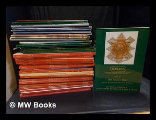 Item #352532 Collection of Military Auction Catalogues from Wallis & Wallis, Marlow's, Bosleys,...