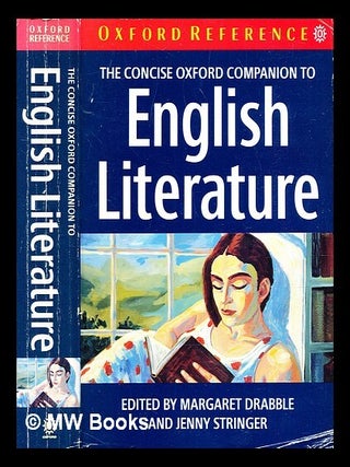 Item #353632 The Concise Oxford companion to English literature / edited by Margaret Drabble and...