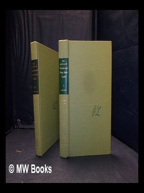 Item #353942 The letters of Charles and Mary Anne Lamb/ Volume I and III. Charles Lamb