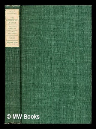 Item #354356 The Roxburghe Classics: a bibliophile library of literature, art and rare...