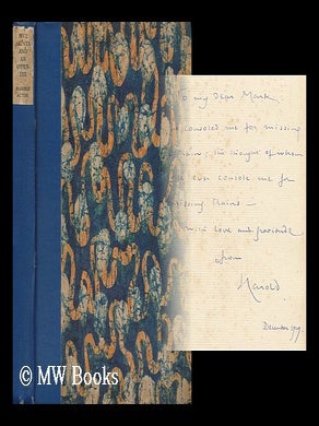 Item #35501 Five Saints and an Appendix / by Harold Acton. Harold Mario Mitchell Acton