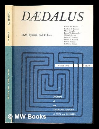 Item #355319 Daedalus: myth, symbol, and culture: winter, 1972. Journal of the American Academy...