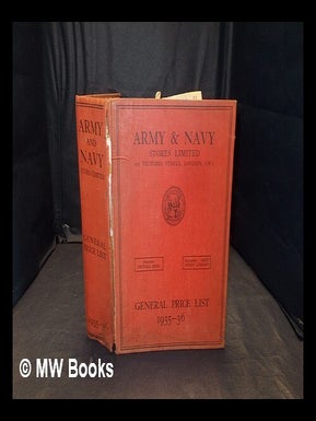 Item #358447 Army & Navy Stores Limited: General Price List: 1935-36. Army, Navy Stores Limited