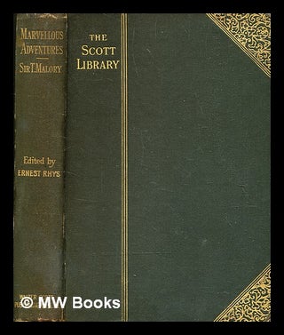 Item #358775 The book of marvellous adventures : & other books of the Morte d'Arthur / edited by...