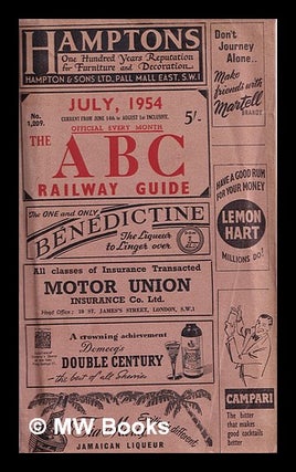 Item #359609 ABC Railway Guide July 1954. ABC Railway Guide