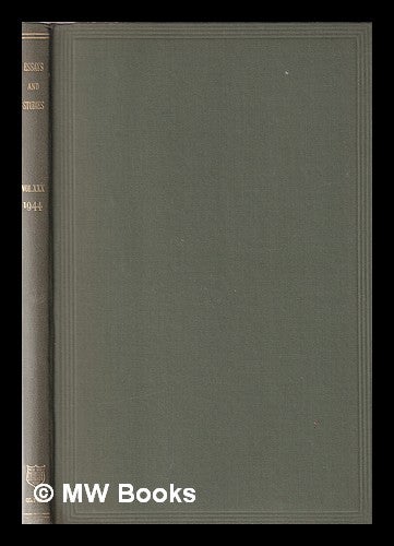 Item #359660 Essays and studies by members of the English Association. Vol. XXX / collected by C.H. Wilkinson. C. H. Wilkinson.