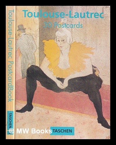 Item #359998 Henri de Toulouse-Lautrec: postcardbook. Henri de Toulouse-Lautrec.