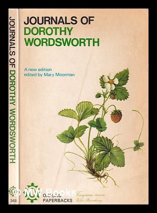 Item #360020 Journals of Dorothy Wordsworth / with an introduction by Helen Darbishire; edited by...