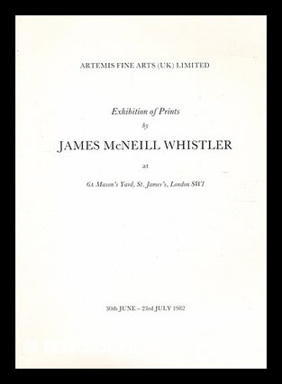 Item #362278 Exhibition of prints by James McNeill Whistler at 6a Mason's Yard, St. James's,...