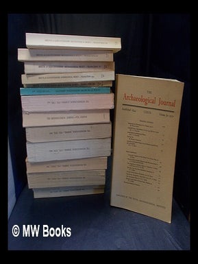 Item #362410 The Archaeological Journal; Bristol and Gloucestershire Archaeological Society;...