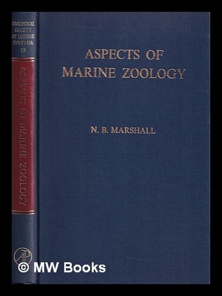 Item #364268 Aspects of marine biology. N. B. Marshall