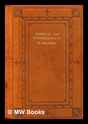 Item #365012 Songs of innocence / W. Blake. William Blake